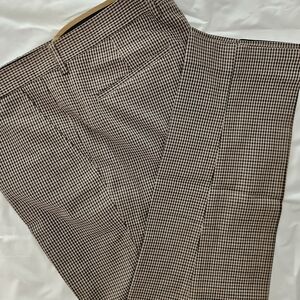 Harry Brown Skinny Fit Puppytooth Suit Pants